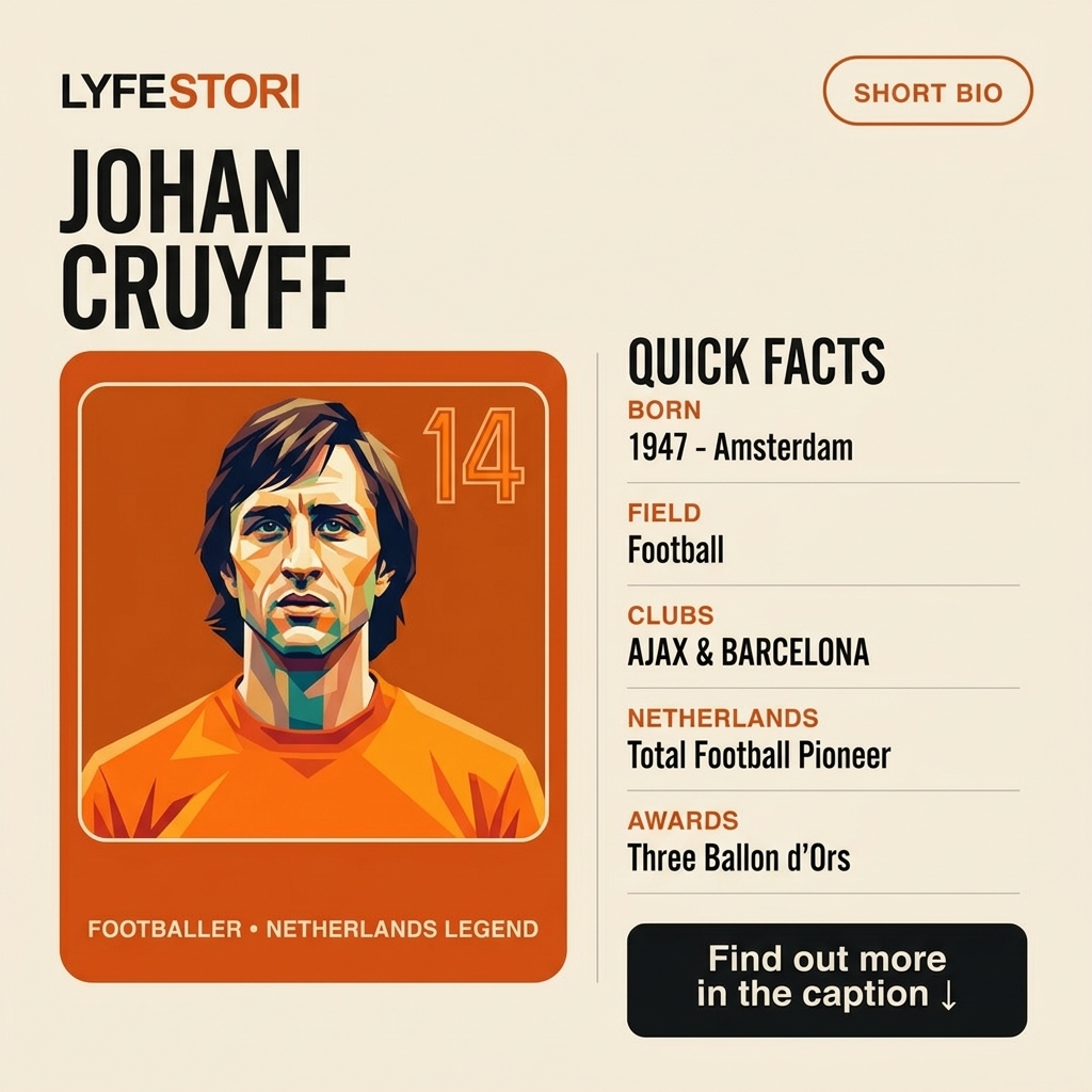Johan Cruyff Portrait