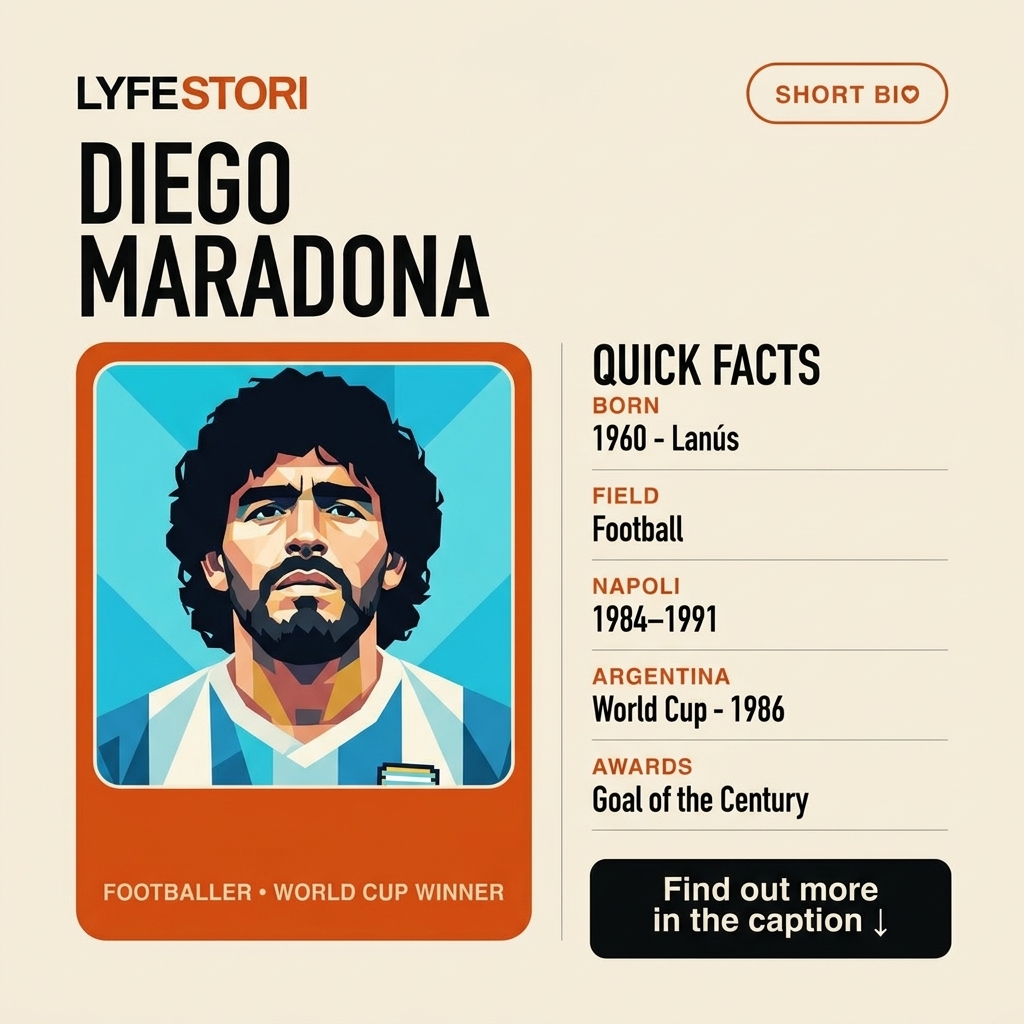 Diego Maradona Portrait