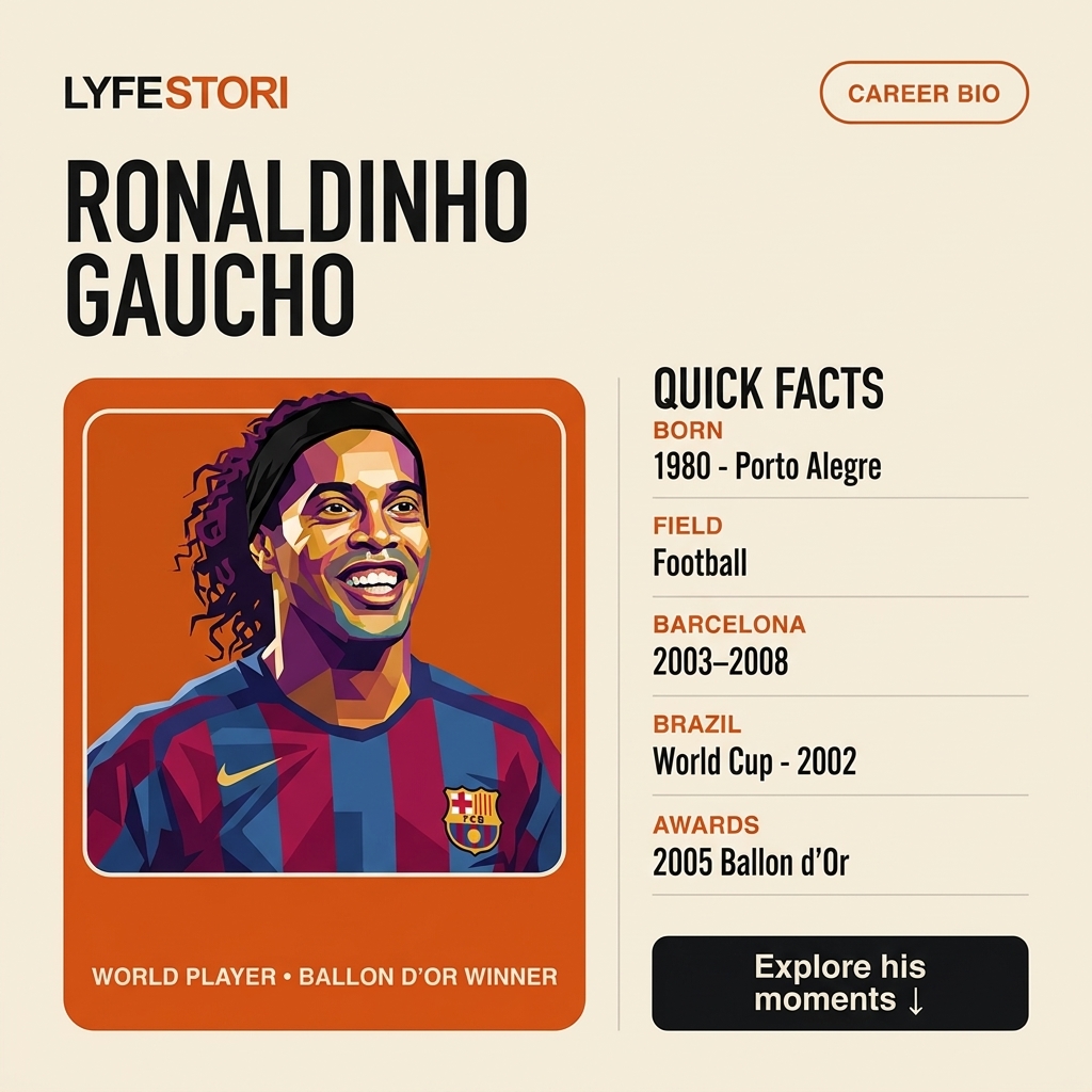 Ronaldinho Portrait